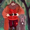 Hagrid And His Dog paint by number