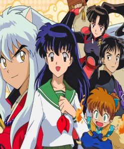 Inuyasha Anime paint by numbers