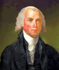 James Madison President paint by number