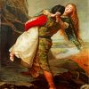 Millais The Crown Of Love paint by numbers