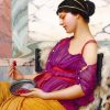 John William Godward smenia paint by numbers