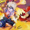 Katsuki Bakugo My Hero Academia paint by number