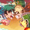 Katsuki Bakugo And Izuku Midoriya paint by numbers