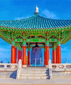 Korean Friendship Bell san pedro paint by number