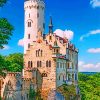 Lichtenstein Castle paint by number