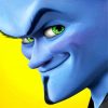 Megamind Face paint by numbers