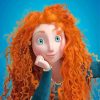 Merida The Brave Princess paint by number