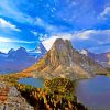 Mount Assiniboine Provincial Park paint by numbers