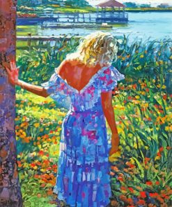 My Beloved By The Lake Howard Behrens paint by numbers