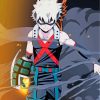 My Hero Academia Bakugo paint by numbers