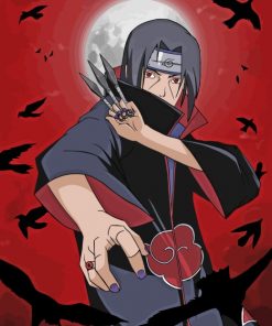 Naruto Itachi paint by numbers