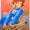 Nausicaa Of The Valley Of The Wind Anime paint by numbers