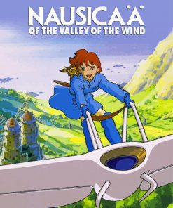 Nausicaa Of The Valley Of The Wind Manga paint by numbers