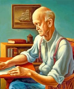 New England Editor thomas hart benton paint by numbers