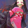 Nezuko Kamado Demon Slayer Anime paint by numbers