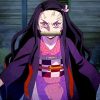 Nezuko Kamado Demon Slayer paint by numbers