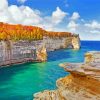 Pictured Rocks National Lakeshore paint by number