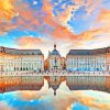 Place De La Bourse Bordeaux France paint by numbers