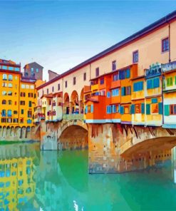 Ponte Vecchio Italy paint by number