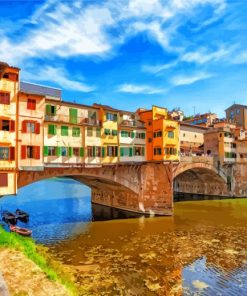 Ponte Vecchio paint by number