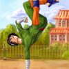 Rock Lee Character paint by number