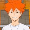 Shoyo Hinata Haikyu Player paint by numbers