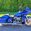 Superior Blue Motorcycle paint by numbers