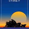 Sydney Opera House paint by numbers