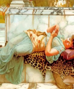 The Betrothed william godward paint by number