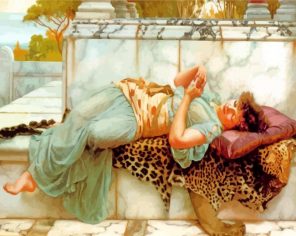 The Betrothed william godward paint by number