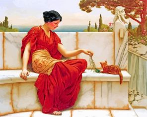 The Favourite william godward paint by numbers