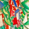 The House In The Trees By Leger paint by numbers