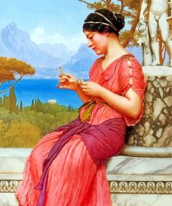 The Love Letter william godward paint by numbers