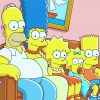 The Simpsons Family Paint by numbers