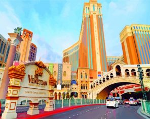 The Venetian Las Vegas US paint by number