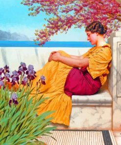 Under The Blossom That Hangs On The Bough william godward paint by number