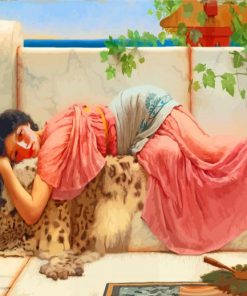 When The Heart Is Young By John William Godward paint by numbers