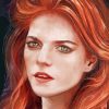 Ygritte paint by numbers