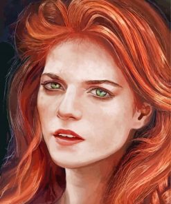 Ygritte paint by numbers