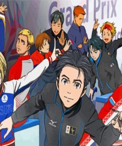 Yuri On Ice Anime paint by numbers