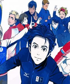 Yuri On Ice paint by numbers