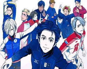 Yuri On Ice paint by numbers