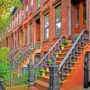 Aesthetic Brownstone paint by number