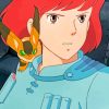 Aesthetic Anime Nausicaa paint by numbers