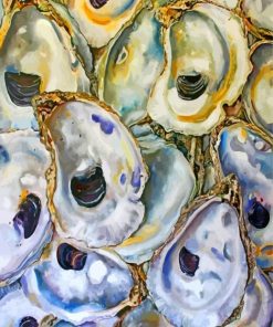 Aesthetic Oysters paint by numbers