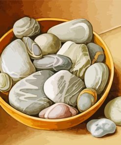 Aesthetic Pebbles paint by numbers