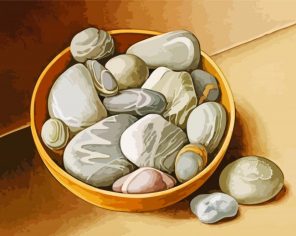 Aesthetic Pebbles paint by numbers