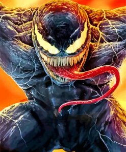 Aesthetic Venom Illustration paint by number