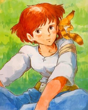 Anime Nausicaa paint by numbers