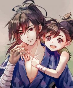 anime hyakkimaru dororo paint by number